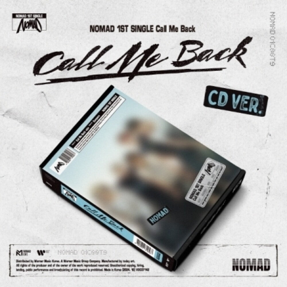 Nomad - Call Me Back (Post) (Stic) (Phob) (Phot) (Asia) Music CD