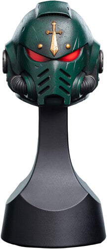 Mini Prop Replica - Warhammer 40,000 Dark Angels Helm Miniature Helmet - Collectibles