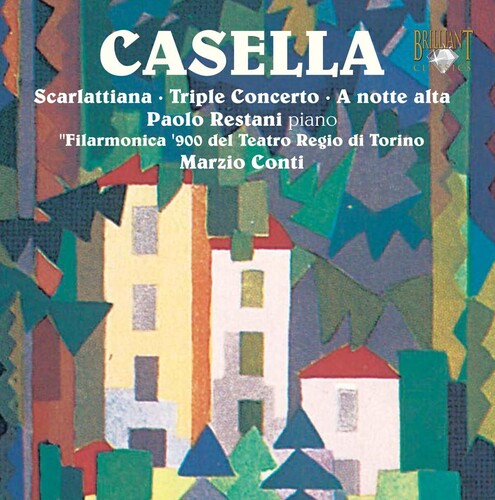 Casella,alfredo - Works For Piano & Orchestra - Music CD
