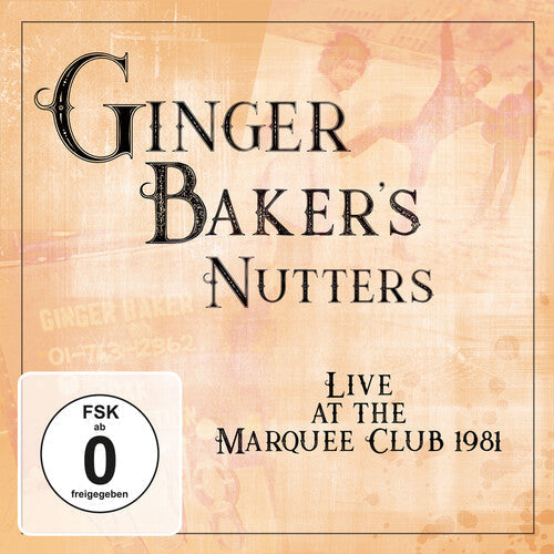 Ginger Baker's Nutters - Live At Marquee Club 1981 - Music CD