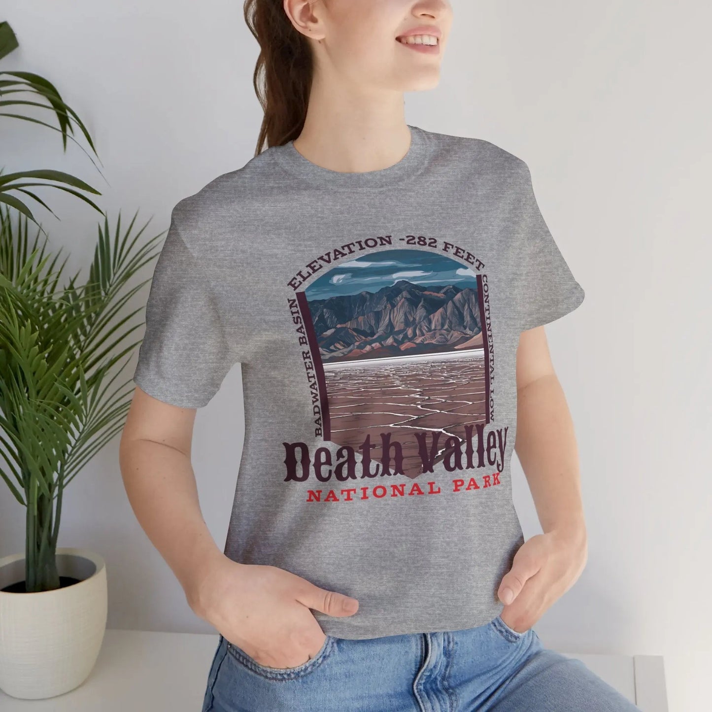 Death Valley National Park Badwater Basin T-shirt