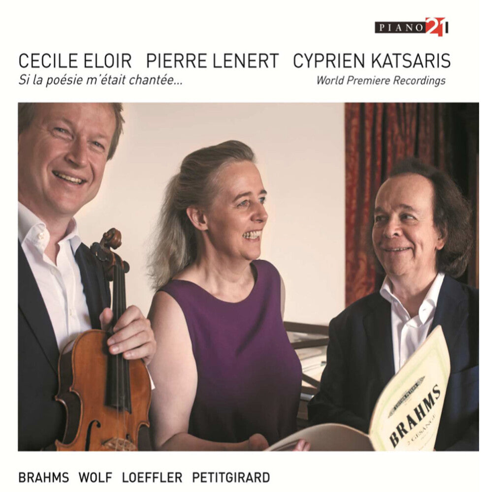 Brahms / Cecile Eloir - Brahms: Works for Alto Viola & Piano Music CD