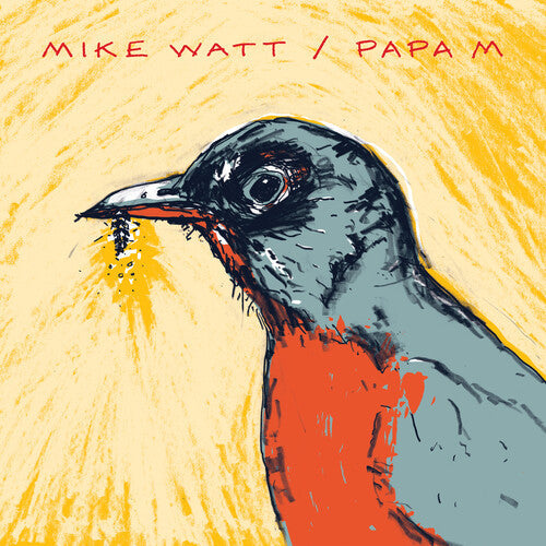 Watt,mike - Mike Watt // Papa M - Red Opaque - Vinyl Record