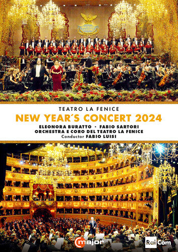 Brahms / Ponchielli / Capella De Ministrers - New Years Concert Teatro La Fenice 2024 - DVD