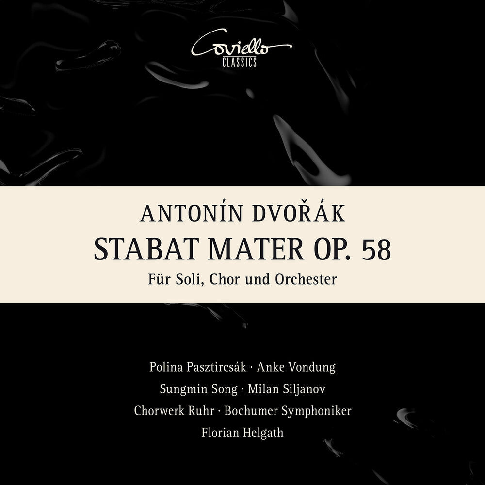 Dvorak / Pastirchak / Vondung - Stabat Mater Op. 58 Music CD