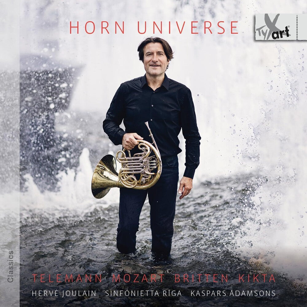 Britten / Kikta / Mozart / Joulain - Horn Universe Works For Horn Tenor & Orchestra Music CD
