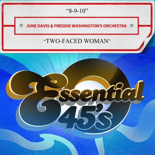 Davis,june & Freddie Washington's Orchestra - 8-9-10 / Two-faced Woman (digital 45) - Music CD