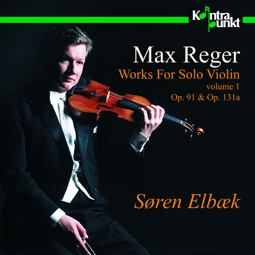 Soren Elbaek - Works For Solo Violin Op.91 & Music CD