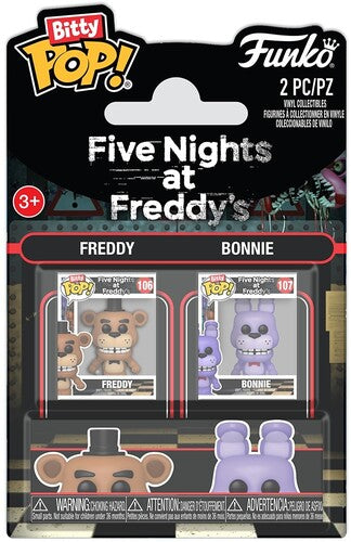 Bitty Pop Five Nights At Freddys - Bitty Pop Fnaf 2 Pack Freddy & Bonnie - Collectibles