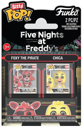 Bitty Pop Five Nights At Freddys - Bitty Pop Fnaf 2 Pack Foxy & Chica - Collectibles