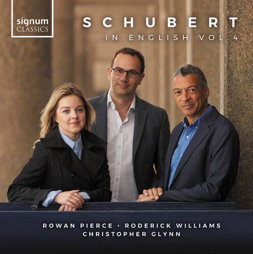 Schubert / Williams / Glynn - Schubert In English Vol. 4 - Music CD