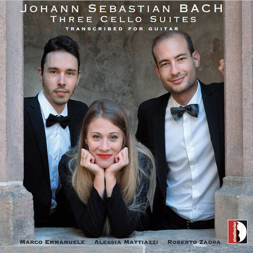 Bach,j.s. / Zadra / Mattiazzi - Three Cello Suites Transcribed For Guitar - Music CD
