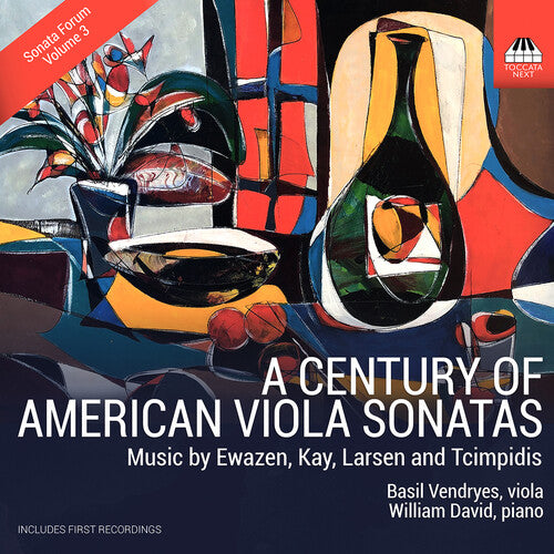 Ewazen / Tcimpidis / Vendryes - Century Of American Viola Sonatas - Music CD