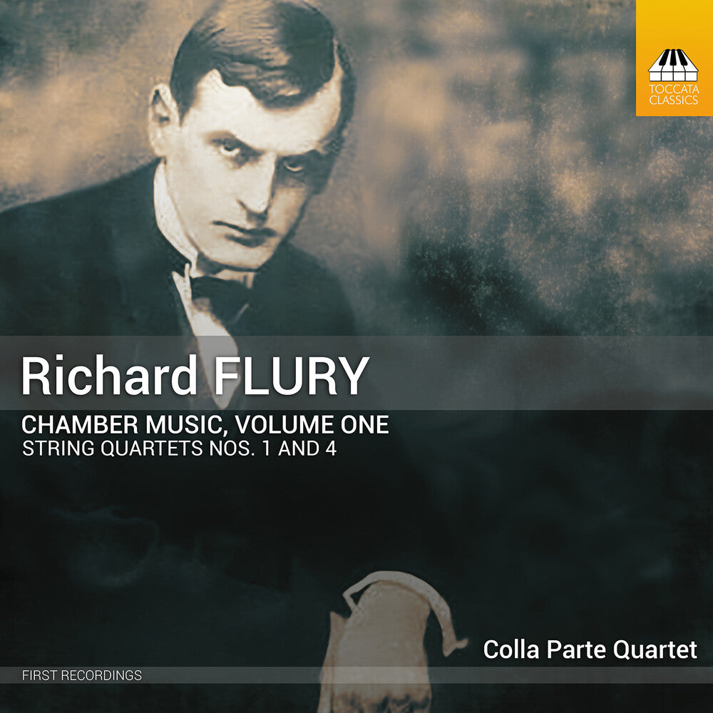 Flury / Colla Parte Quartet - Chamber Music Vol. 1 - String Quartets Nos. 1 & 4 Music CD