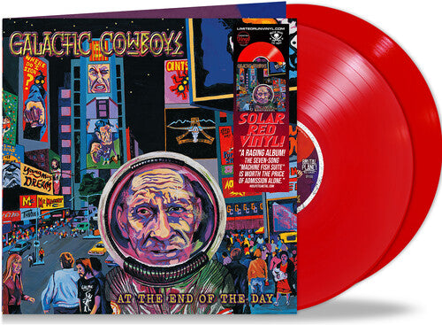 Galactic Cowboys - At The End Of The Day - Solar Red - Vinyl Record