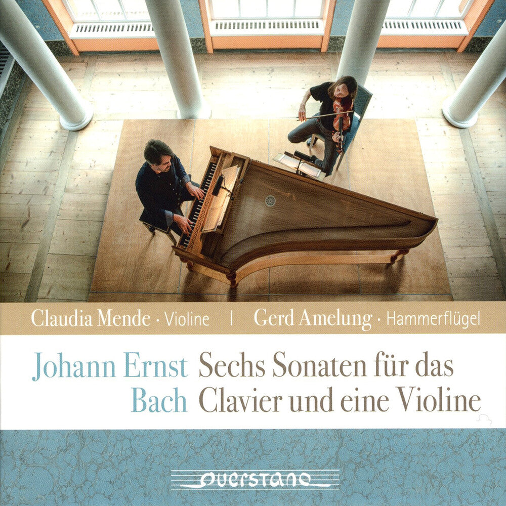 J Bach .E. / Mende / Amelung - Six Sonatas For Violin & Piano Music CD