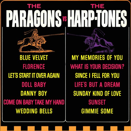 Paragons & The Harptones,the - Paragons Vs. The Harptones - Music CD