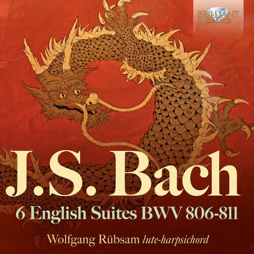 Bach,j.s. / Rubsam - 6 English Suites Bwv 806-811 - Music CD