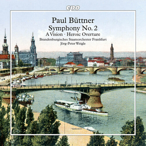 Buttner / Brandenburgisches Staatsorchester Frank - Symphony No. 2 A Vision Heroic Overture - Music CD