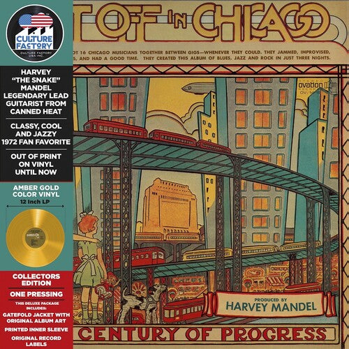 Mandel,harvey - Get Off In Chicago - Yellow/gold - Vinyl Record
