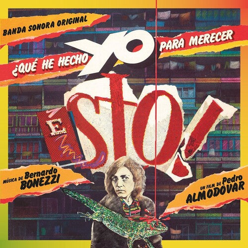 Bonezzi,bernardo - Que He Hecho Yo Para Merecer Esto - O.s.t. - Vinyl Record