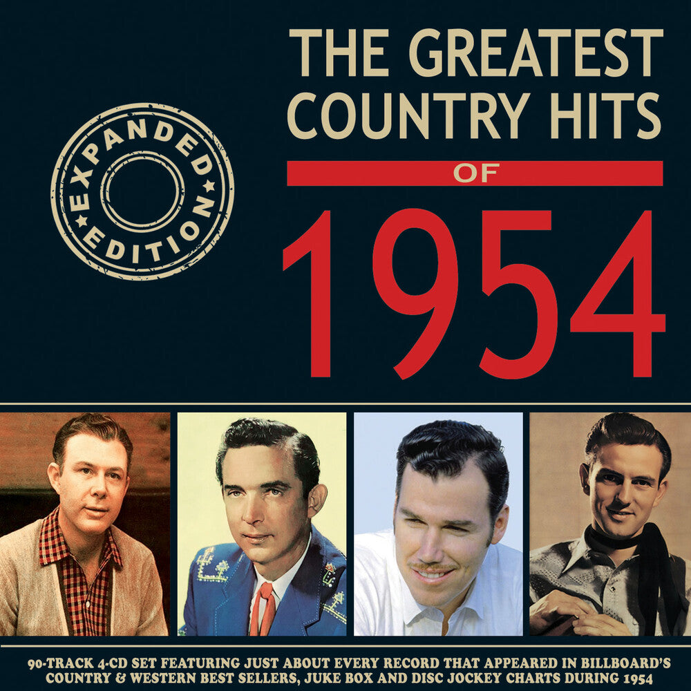 Greatest Country Hits Of 1954 / Various - Greatest Country Hits Of 1954 / Various Music CD