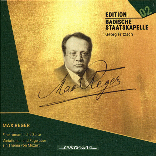Reger / Badische Staatskapelle - Reger: A Romantic Suite & Mozart Variations - Music CD