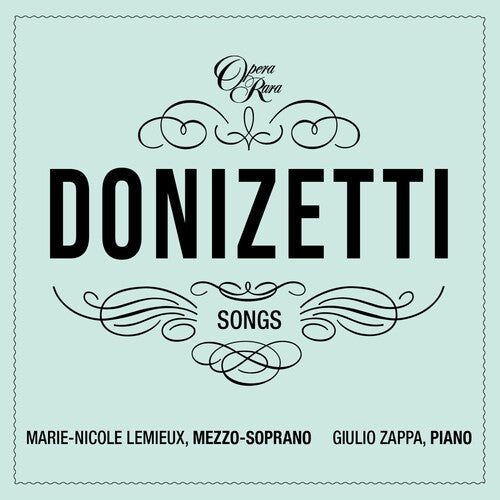 Lemieux,marie-nicole - Donizetti: Songs- Volume Iv - Music CD