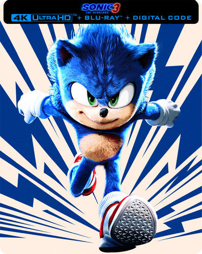 Sonic The Hedgehog 3 (steelbook) - Sonic The Hedgehog 3 (steelbook) - UHD