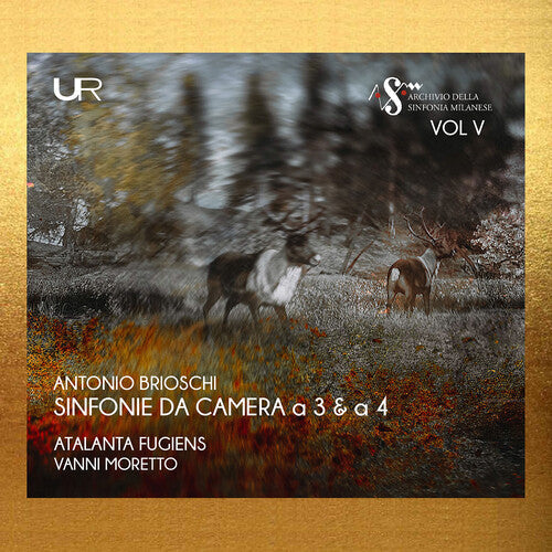 Brioschi / Moretto,vanni / Atalanta Fugiens - Sinfonie Da Camera A 3 & A 4 - Music CD