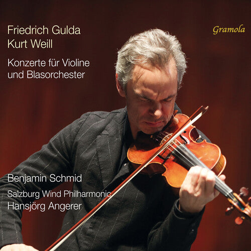 Gulda / Weill / Salzburg Wind Philharmonic - Concertos For Violin & Wind Orchestra - Music CD