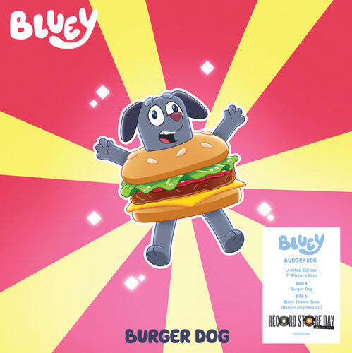 Bluey - Burger Dog / Bluey Theme Tune (burger Dog Ver) - Vinyl Record