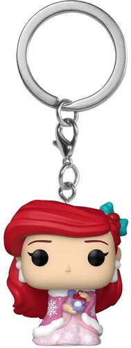 Keychain Disney Princess - Keychain Disney Princess Holiday Ariel - Collectibles
