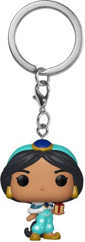 Keychain Disney Princess - Keychain Disney Princess Holiday Jasmine - Collectibles