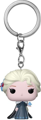 Keychain Disney Princess - Keychain Disney Princess Holiday Elsa - Collectibles
