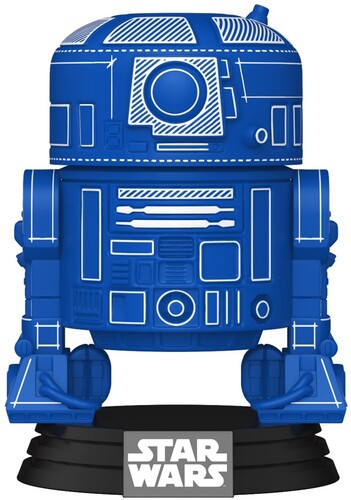 Pop Star Wars - Pop Star Wars S11 R2 D2 Blue Print - Collectibles