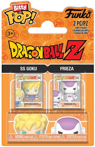 Bitty Pop Dragon Ball Z - Bitty Pop Dragon Ball Z 2 Pack Goku & Freiza - Collectibles