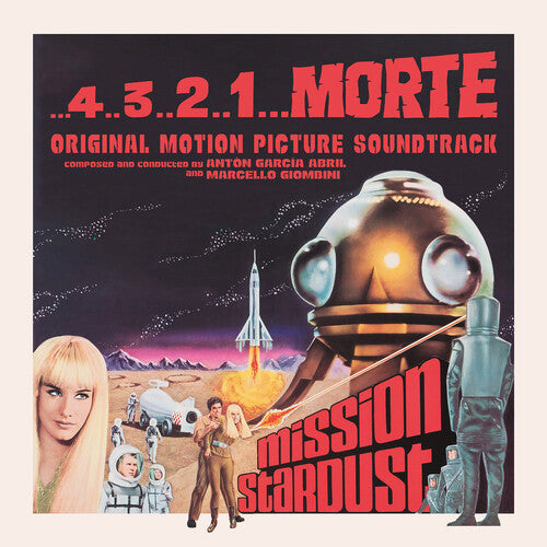 Abril,anton Garcia / Giombini,m - 4 3 2 1 Morte - O.s.t. - Ltd Clear Red Vinyl - Vinyl Record