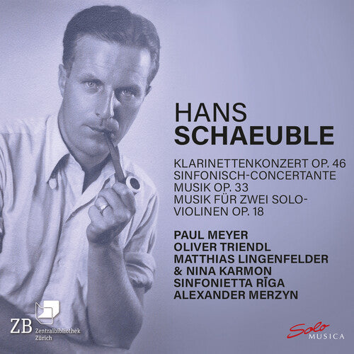 Schaeuble / Riga - Klarinettenkonzert Op. 46 Sinfonisch-concertante - Music CD
