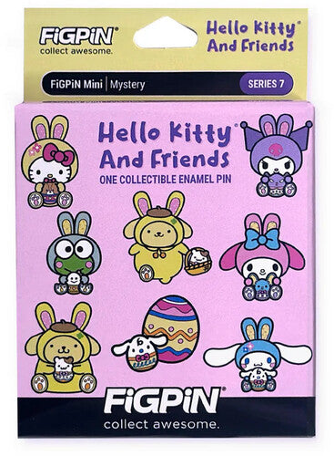 Figpin Mystery Mini Pin Hello Kitty Easter S7 1pin - Figpin Mystrey Mini Pin Hello Kitty Easter S7 1pin - Collectibles