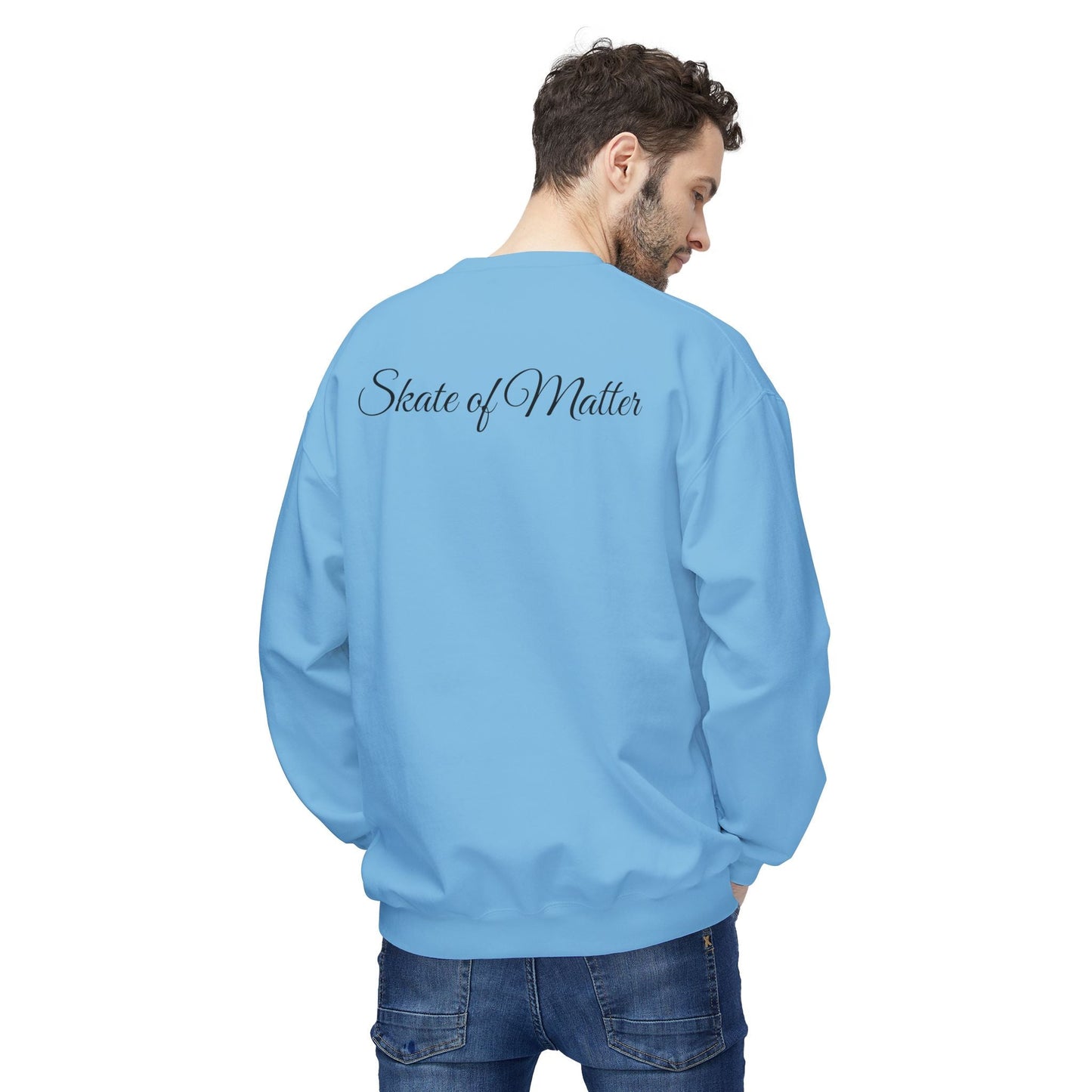 Skate Addict Unisex Fleece Crewneck Sweatshirt
