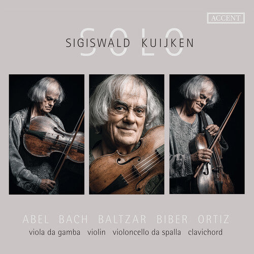 Abel / Baltzar / Bacj,j.s. / Kuijken - Solo - Works For Violin Violoncello Da Spalla - Music CD