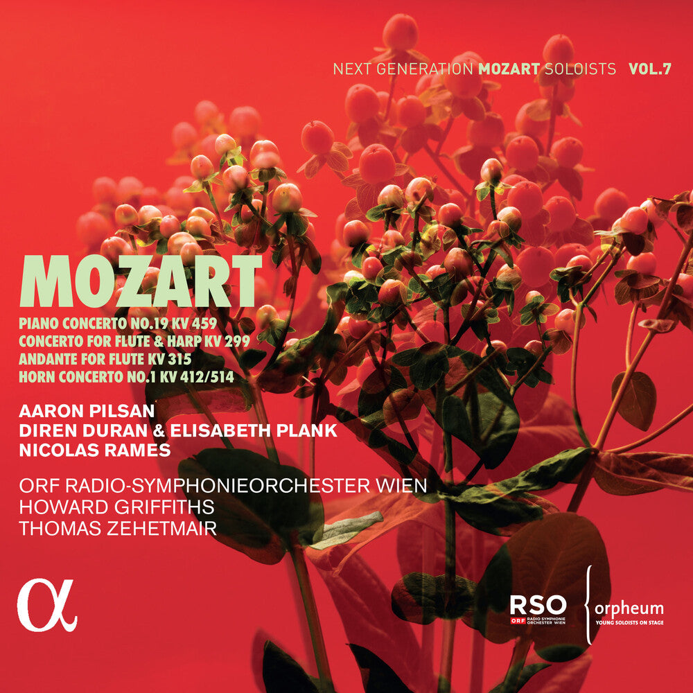 Mozart / Pilsan / Rames / Zehetmair - Piano Concerto No. 19 Kv 459 Concerto For Flute Music CD