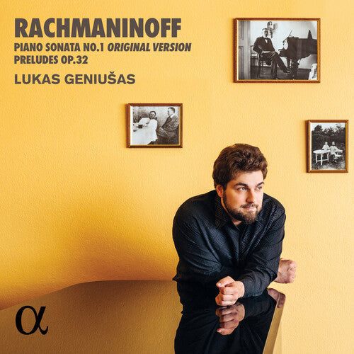 Rachmaninoff / Geniusas - Piano Sonata No. 1 (original Version) & Preludes - Music CD