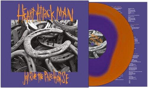 Heart Attack Man - Joyride The Pale Horse - Orange & Violet - Vinyl Record