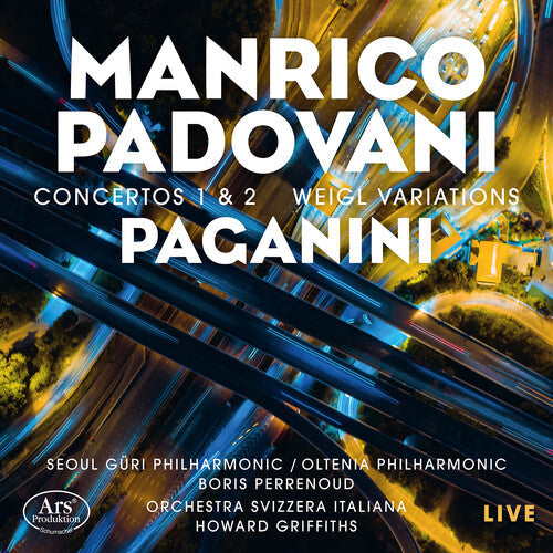 Paganini / Padovani / Oltenia Philharmonic Orch - Paganini Live - Music CD