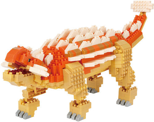 Nanoblock - Advanced Hobby Series - Dinosaur - Dinosaur Deluxe Edition Ankylosaurus - Collectibles