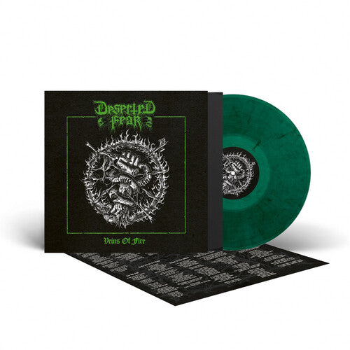 Deserted Fear - Veins Of Fire - Green - Vinyl Record