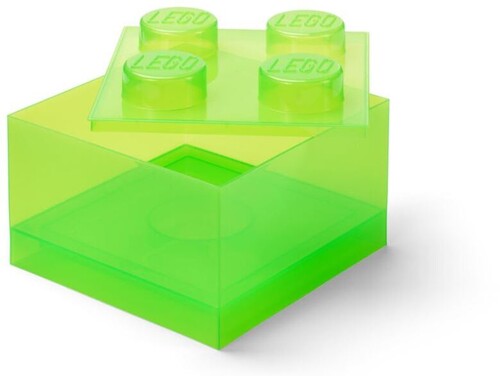 Room Copenhagen - Lego Storage Brick Top Lid Translucent Green - Collectibles