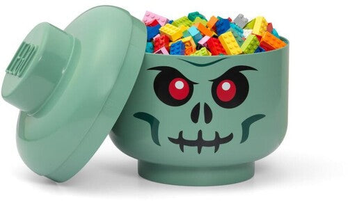 Room Copenhagen - Lego Storage Head Large Green Skeleton - Collectibles
